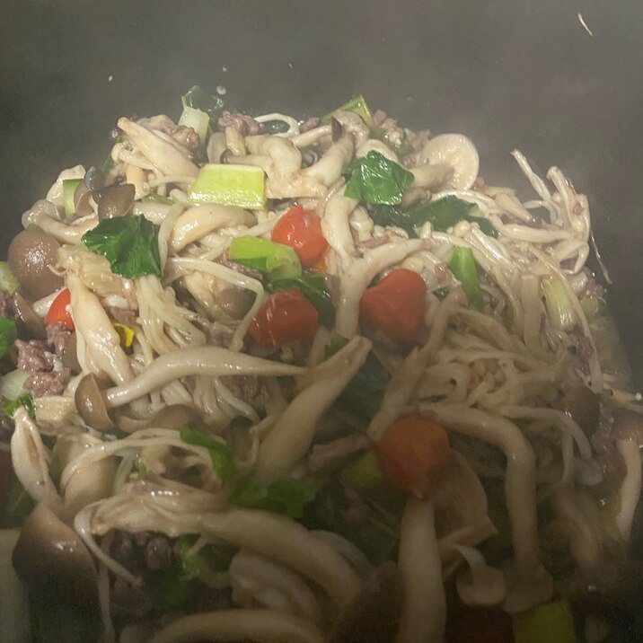 山盛りきのこ煮 美味しくダイエット